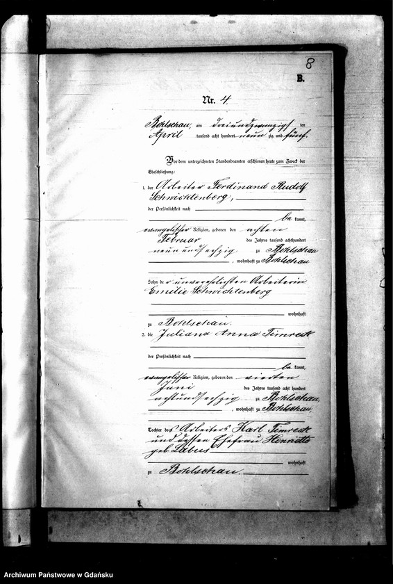 image.from.unit.number "Księga małżeństw"