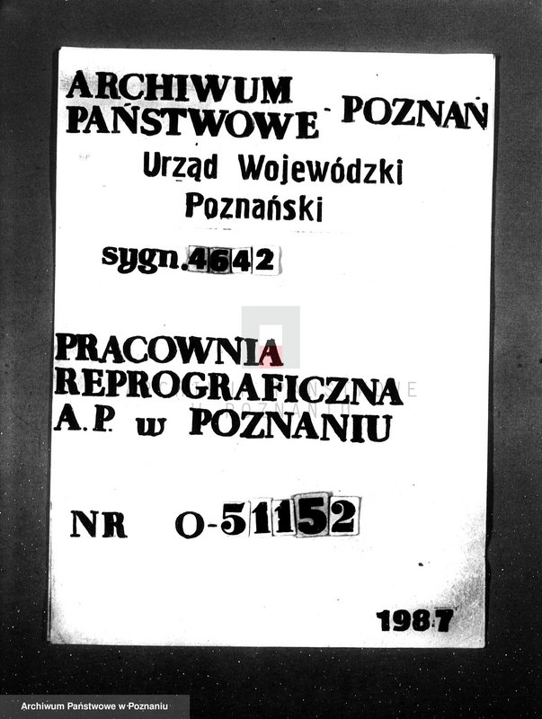 image.from.unit.number "Zatwierdzenie zakładu przemysłowego / wytwórni tektury dachowej/ Braci Buda w Sierakowie, pow. międzychodzki"