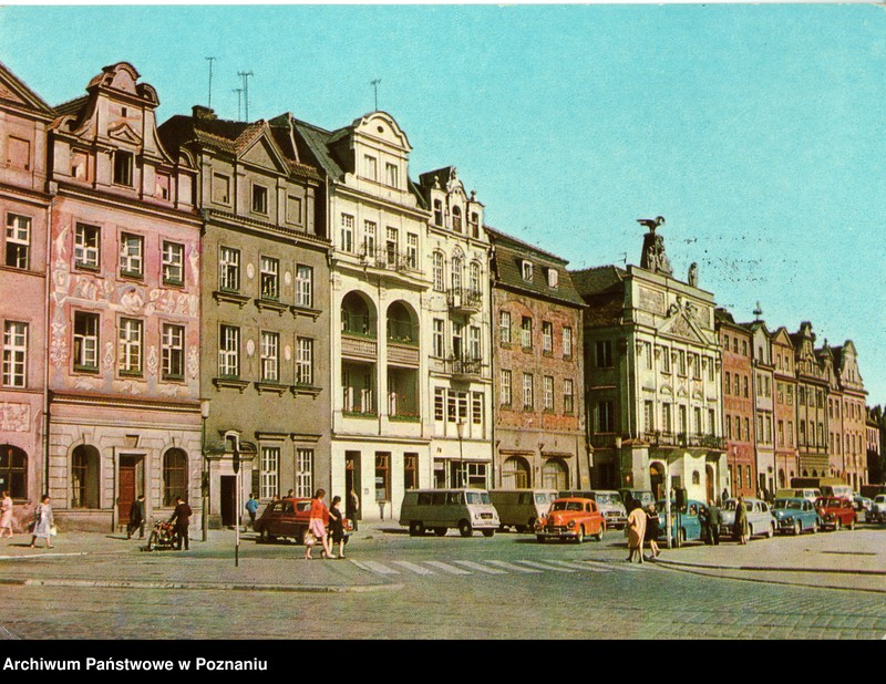 Obraz 1 z jednostki "Poznań - fragment Starego Rynku"