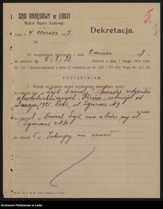 Obraz 9 z jednostki "Lajb Daniel- sprzedaż artykułów elektrotechnicznych"