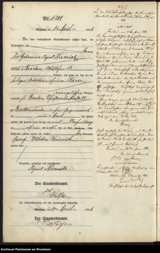 image.from.unit.number "Księga urodzeń Wrocław III 1891 t.03"