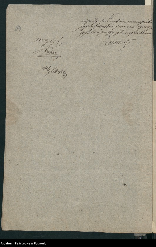 Obraz 19 z jednostki "A. betr. den diesseitigen Untertanen polnischen Flüchtling Joseph von Zaborski"