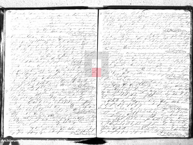 image.from.unit.number "Księga duplikat urodzonych, zaślubionych, umarłych parafii wigierskiey z roku 1832"