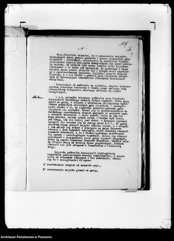 Obraz 8 z jednostki "/Zjazdy starostów i wojewodów/ /materiały przygotowawcze/"