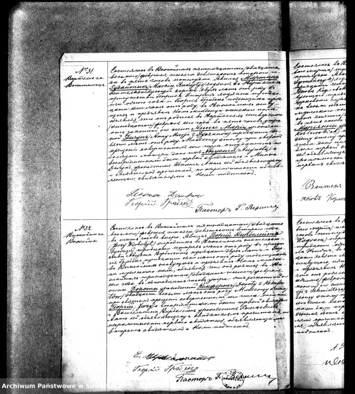 image.from.unit.number "[Księga akt urodzeń małżeństw i zgonów wyznania ewangelicko-augsburskiego zboru w Wiżajnach]"