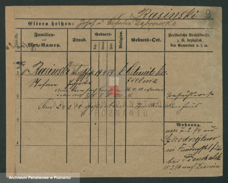 Obraz 11 z jednostki "Rasinski - Ratajak"