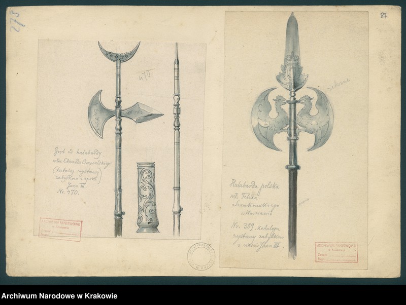 Obraz 15 z kolekcji "Militaria, mundury i elementy uzbrojenia w zbiorze Zygmunta Glogera"