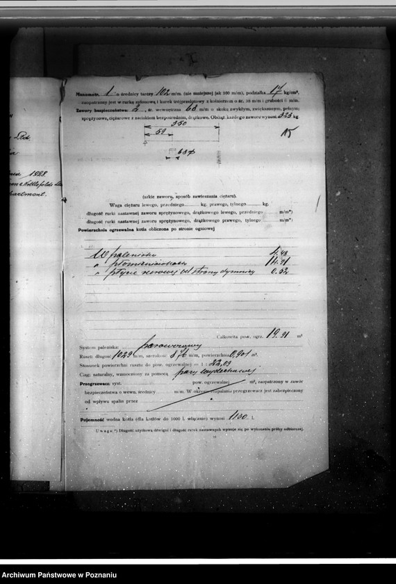 image.from.unit.number "Majętność Psiepole, pow. krotoszyński własność E. Franek nr woj. kotła 6226"