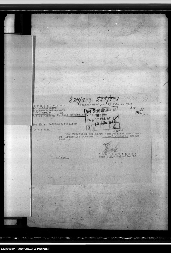 Obraz 15 z jednostki "Notdienstverpflichtung der Apotheker"