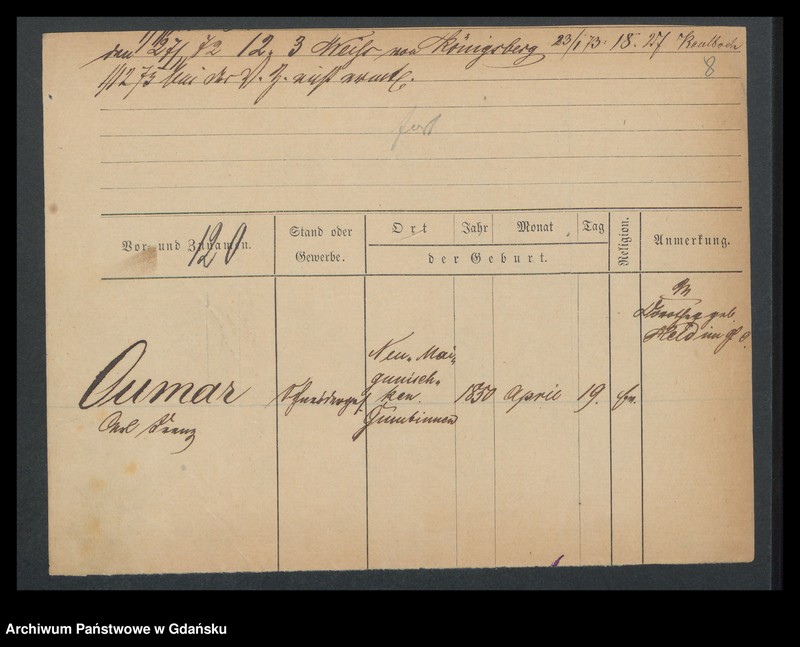 image.from.unit.number "Karty meldunkowe: Ottogrunkowsky - Paetcke"