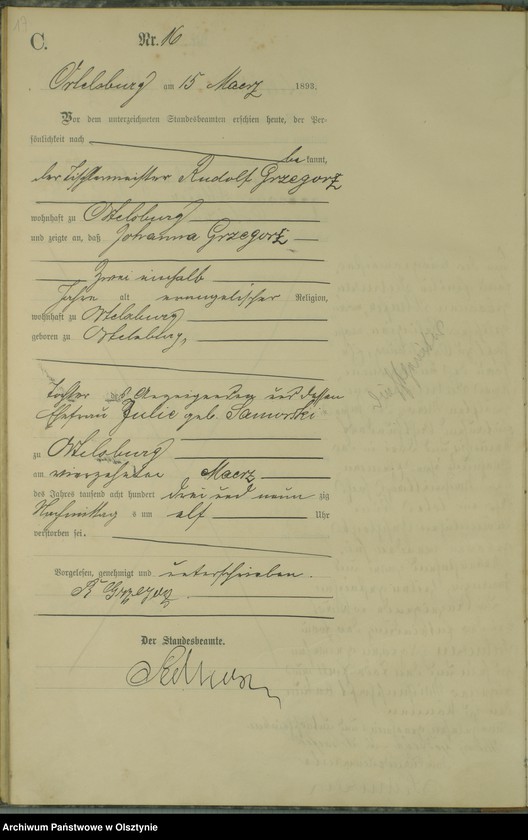 image.from.unit.number "Sterbe-Haupt-Register Nr 1 - 77"