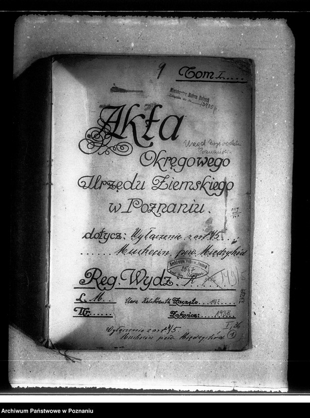 Obraz 4 z jednostki "Wyłączenie z art.. 4/5 ustawy o wykonaniu reformy rolnej z majątku Muchocin powiatu międzychodzkiego"