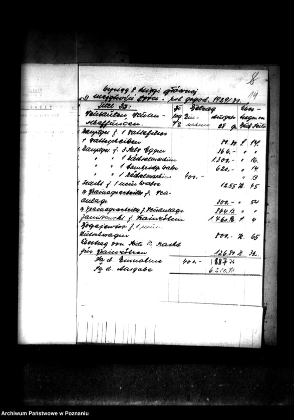 Obraz 20 z jednostki "Majątek Lutom powiatu międzychodzkiego parcelacja"