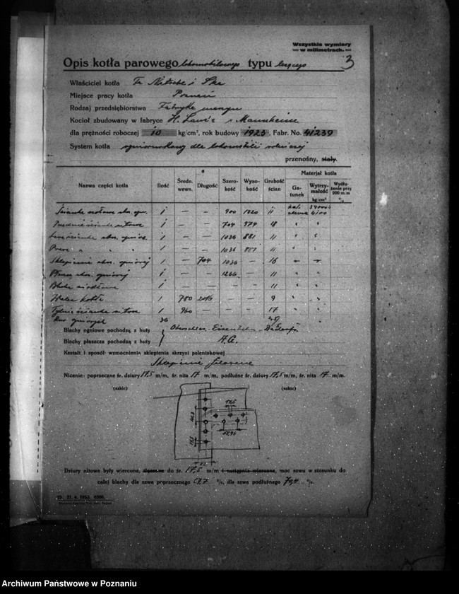 Obraz 7 z jednostki "Majętność Chrustowo pow. obornicki własność Dietsch nr woj. kotła 5765"