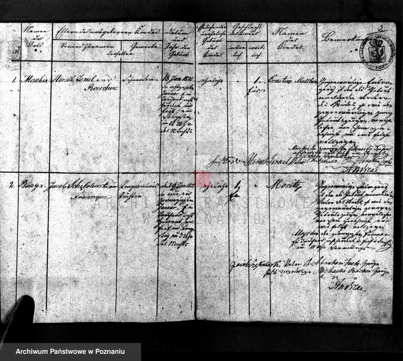 Obraz 4 z jednostki "Geburtsregister"