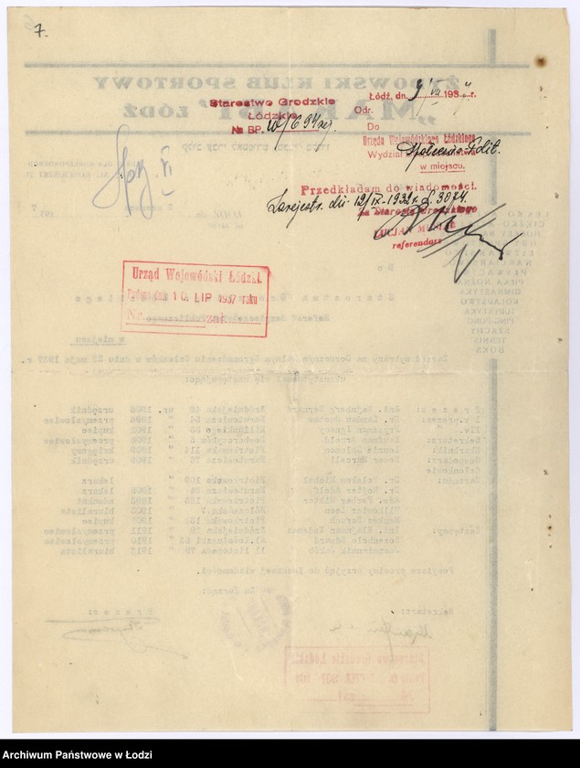 Obraz 10 z jednostki "Żydowski Klub Sportowy "Makabi" w Łodzi"