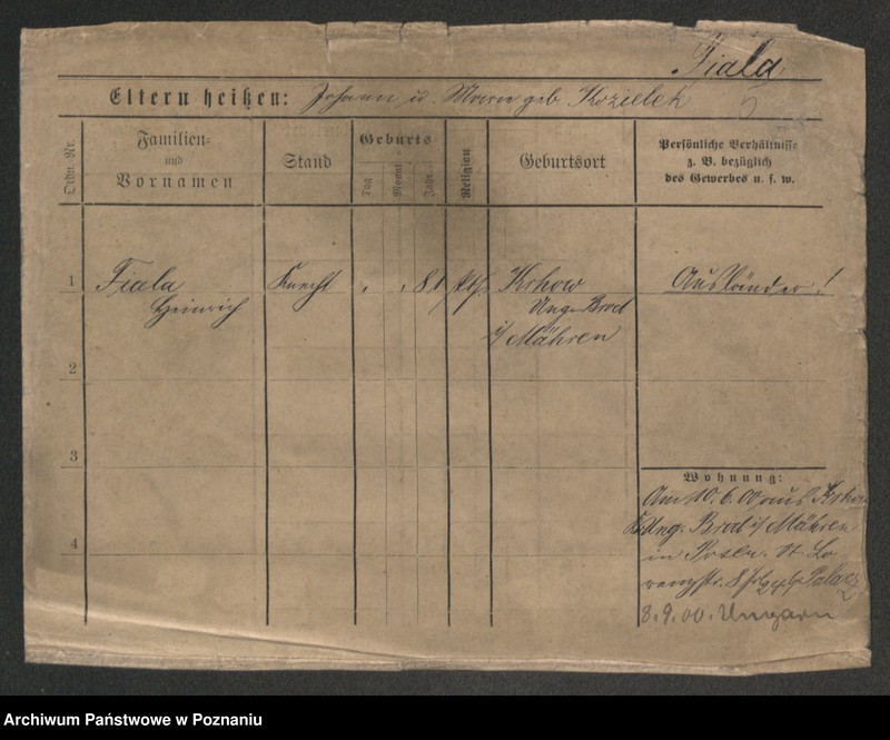 Obraz 7 z jednostki "Fiala - Ficzen (Fitschen)"