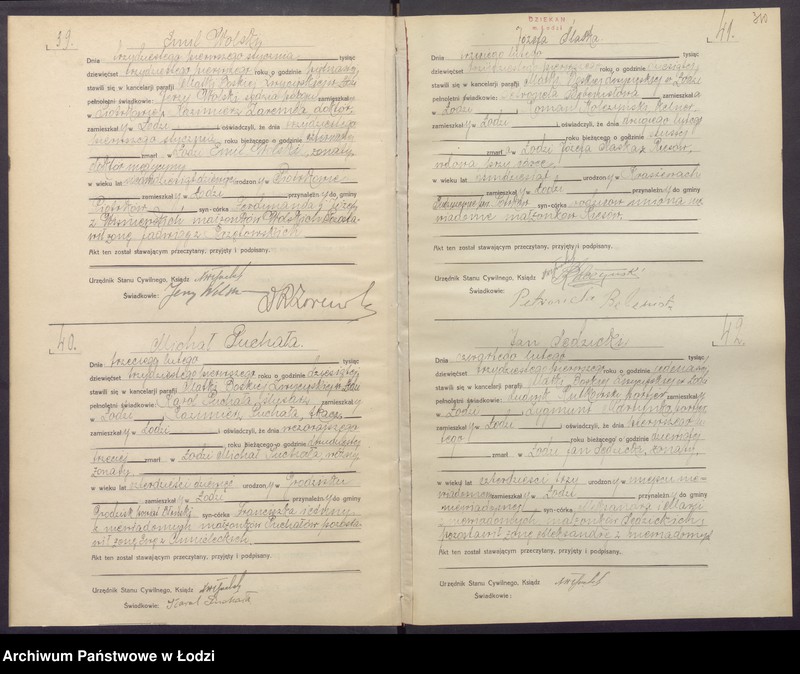 Obraz 13 z jednostki "Akta zgonów"