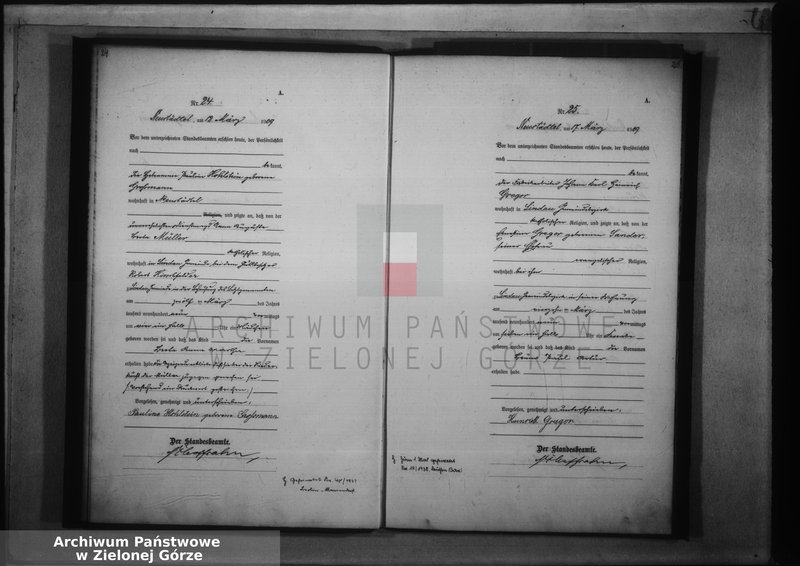 image.from.unit.number "Geburts-Haupt-Register 1909 No. 1 bis 104"