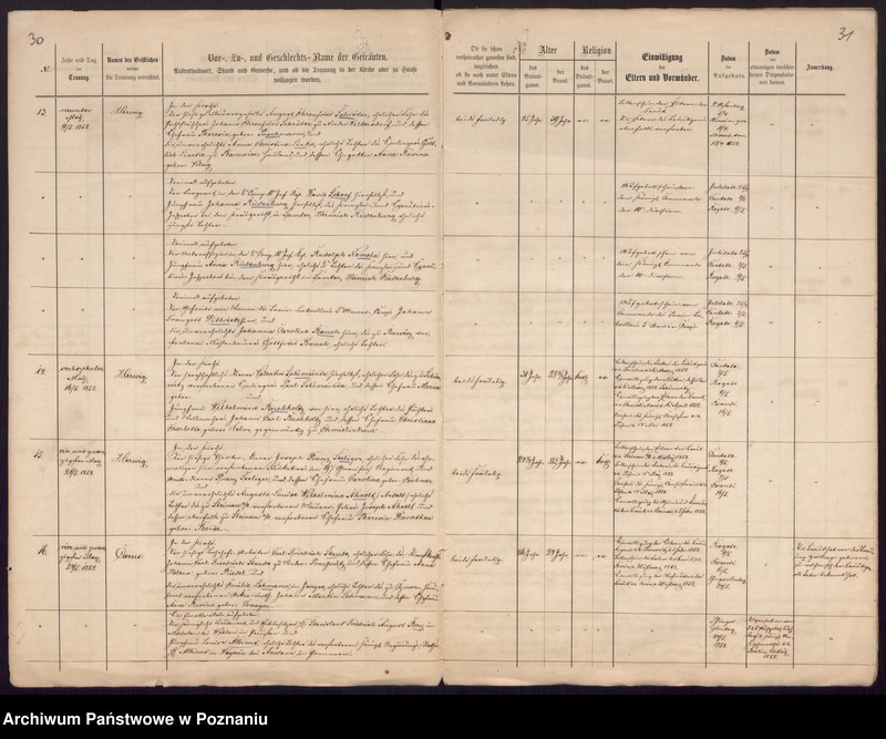 Obraz 20 z jednostki "Duplikat des Tauf, Trau, Sterberegisters"