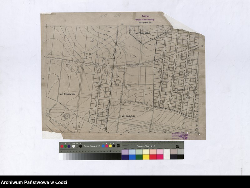 Obraz 1 z jednostki "Plan m. Łodzi 1:2000. Sekcja NO24"