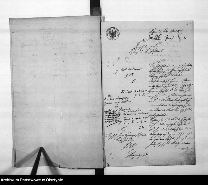 image.from.unit.number "Kreissekretär Meitsch [Emil] in Pr.[eussisch] Eylau"