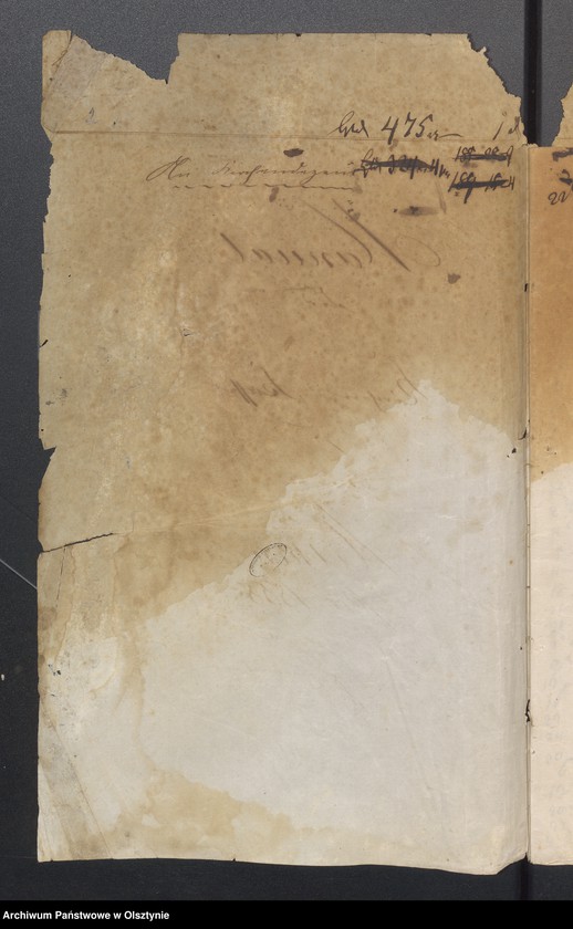 image.from.unit.number "Manual der Kirchen Kasse zu Milken"