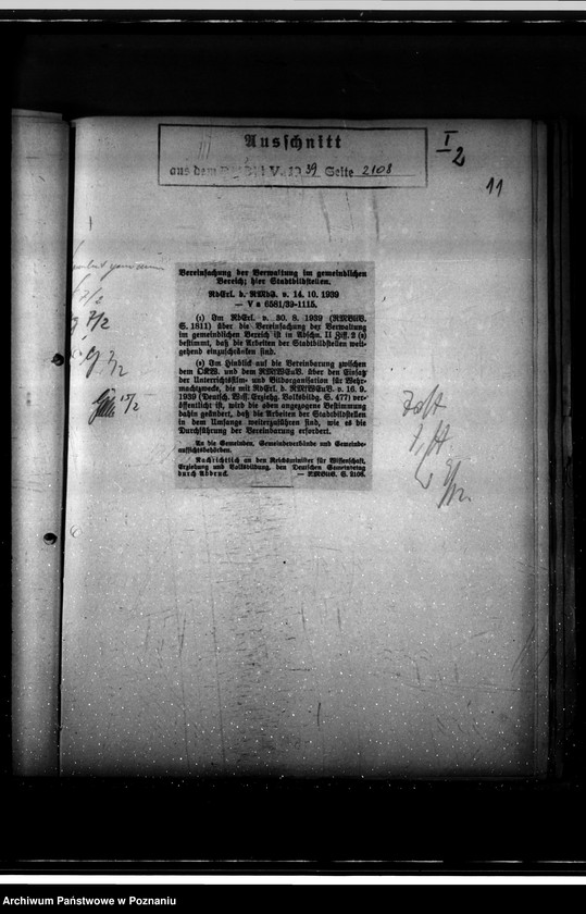 Obraz 15 z jednostki "Runderlasse des Reichsministeriums des Innern"