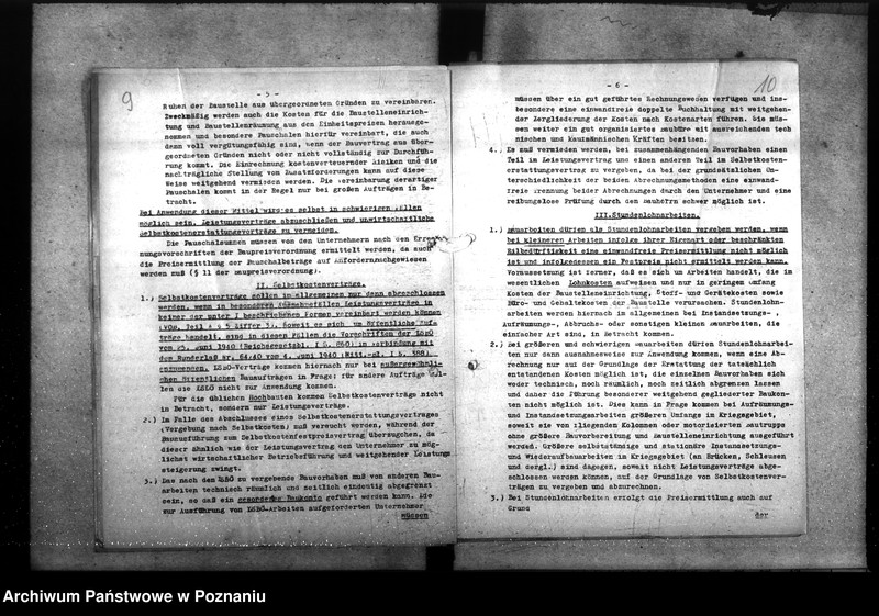 Obraz 10 z jednostki "Zarządzenia - Wohnungsnot. Neubauverbot. Landarbeiterwohnungsbau. Gemeinnützigeswesen"