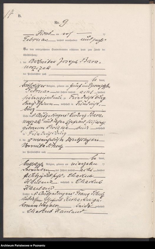 Obraz 20 z jednostki "Heirats-Haupt-Register"