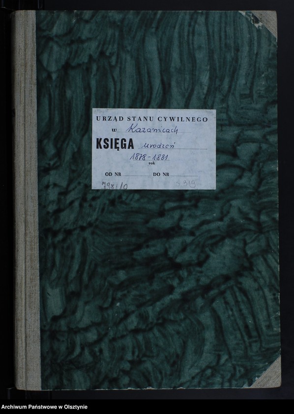 image.from.unit.number "Geburts-Haupt-Register Nr 1 - 77,1 - 88,1 - 81 i 1 - 69"