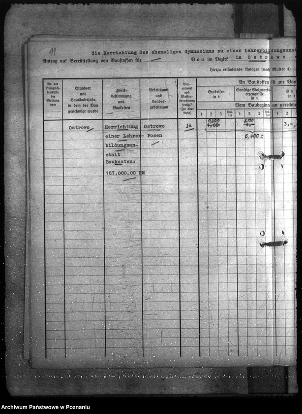 Obraz 16 z jednostki "Instandsetzung und Herrichtung der Gebäde für Lehranstalten"