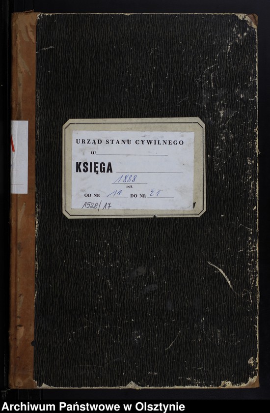 image.from.unit.number "Heiraths-Haupt-Register Nr 11 i 20 - 21"