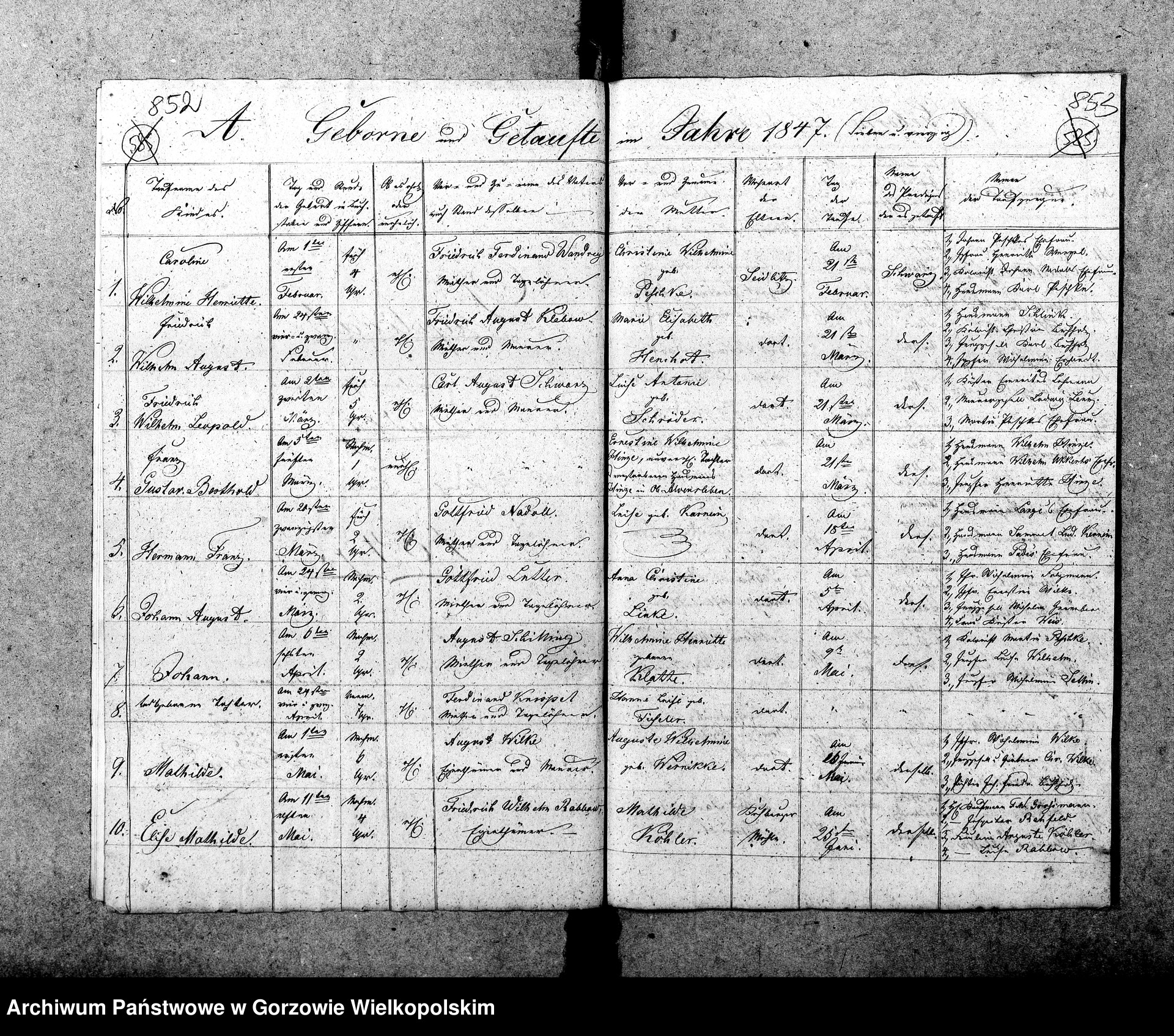 Skan z jednostki: Duplikate der Kirchenbücher von der Parochie Eulam (Ulim): Eulam, Seidlitz (Siedlice), Egloffstein (Łagodzin), Friedrichsthal (Głożyna), Leopoldsfahrt (Stężyca), Rodenthal (Prądocin), Klementenschleuse (Strzegowa), Jahnshof, Johannishof, Derschau (Dzierżów)