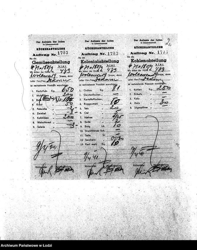 Obraz 5 z jednostki "[Kuchnia nr 433, ul. Wolborska 19. Działalność kuchni]"