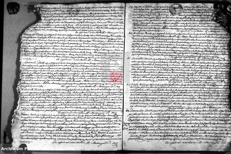 image.from.unit.number "Duplikat akt urodzonych, zaślubionych i umarłych w parafii wigierskiej"