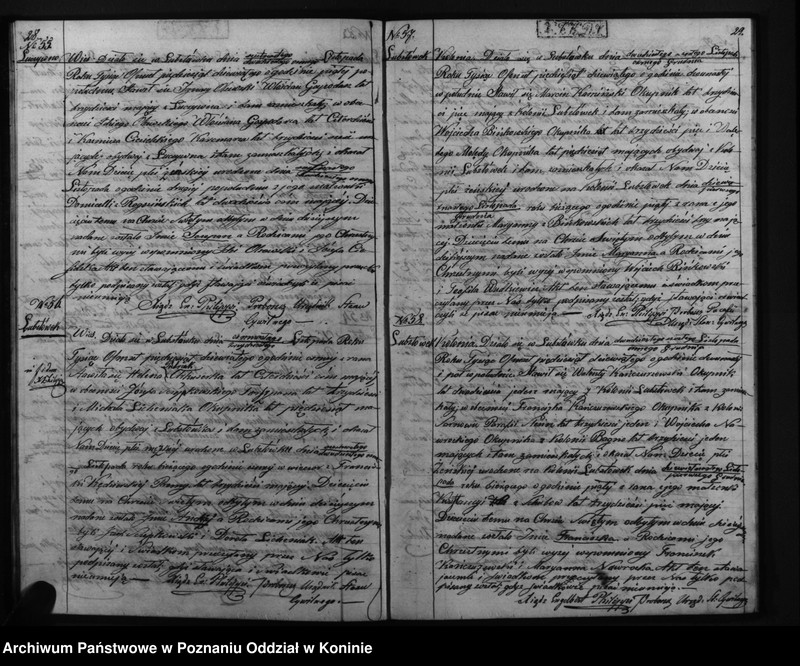 Obraz 17 z jednostki "Duplikat urodzonych, zaślubionych i zmarłych"