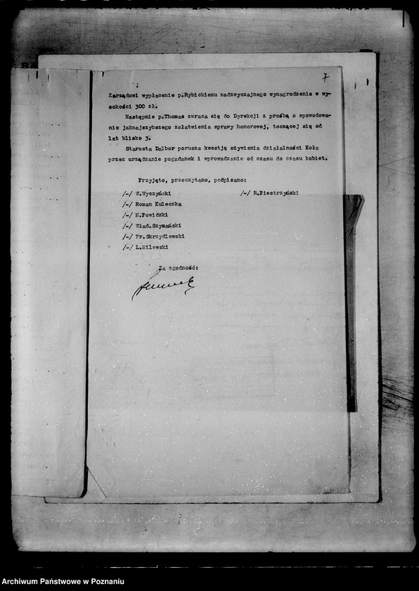 Obraz 10 z jednostki "/Koło Towarzyskie w Poznaniu/"