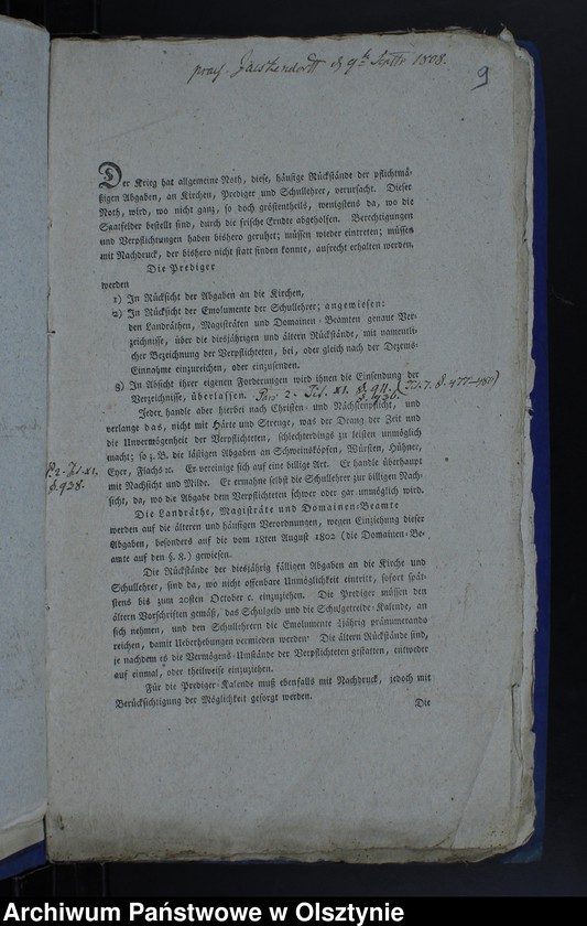 image.from.unit.number "Geld-und Natural-Leistungen, Abgaben, Calende und Stolgebühren Sachen"
