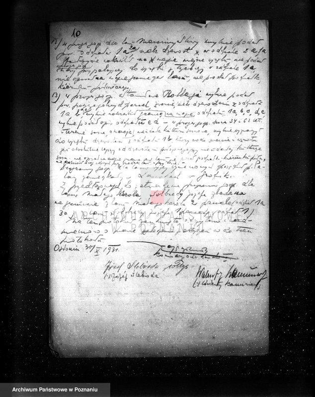 image.from.unit.number "/Nadzór nad gospodarką leśną protokoły badania lasów programy gospodarstw rolnych/ z terenu powiatu wągrowieckiego"