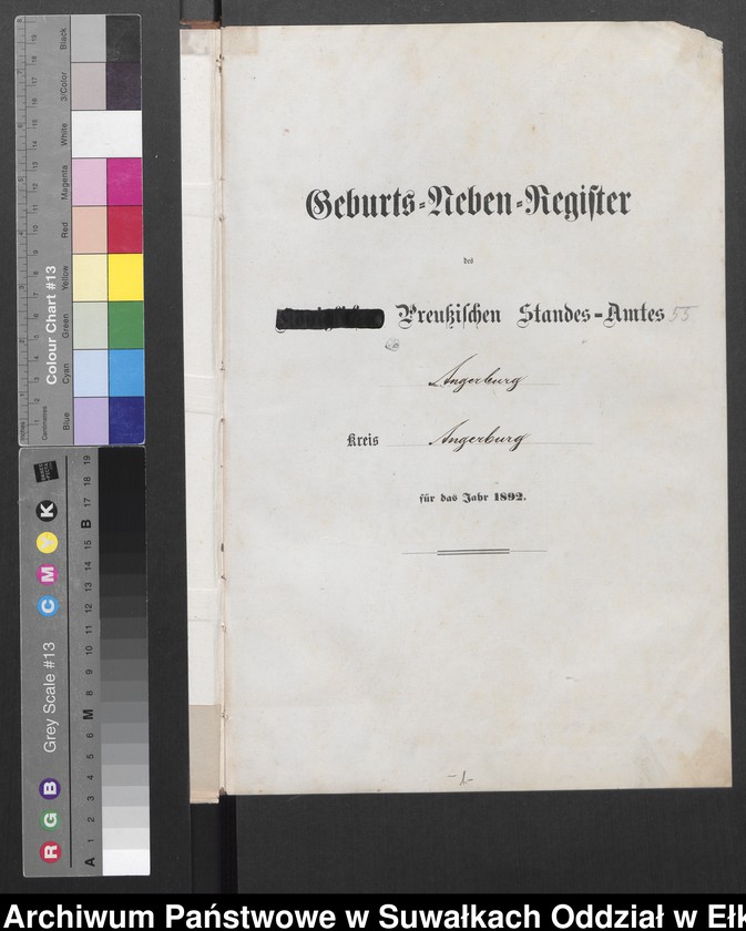 image.from.unit.number "Geburts-Neben-Register des Preussischen Standes-Amtes Angerburg Kreis Angerburg"