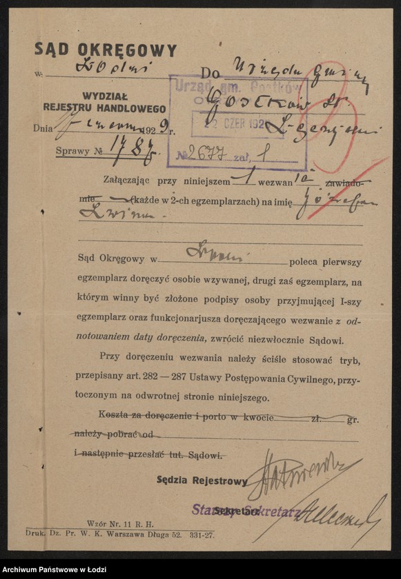 Obraz 5 z jednostki "Józef Lwin – wyrąb lasu w Gostkowie"