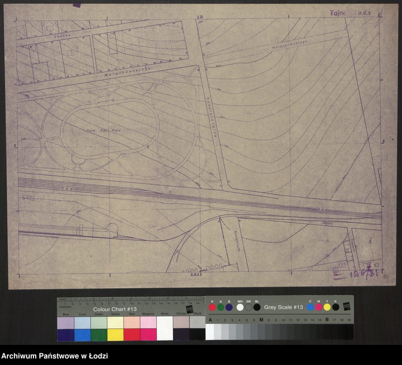 Obraz 1 z jednostki "Plan miasta Łodzi Sekcja NO 3"