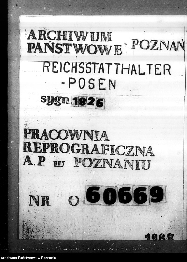 Obraz 1 z jednostki "Poligon wojskowy w Biedrusku, wstrzymanie planowania nad zabudową Łodzi i Poznania"