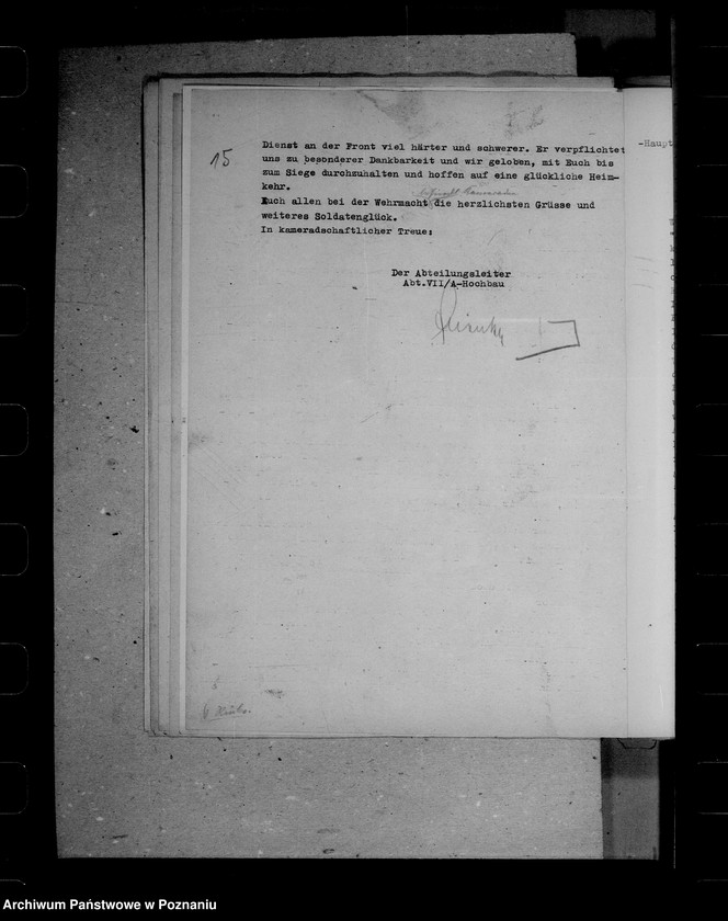 Obraz 19 z jednostki "Feldpostbrief (korespondencja z żołnierzami)"