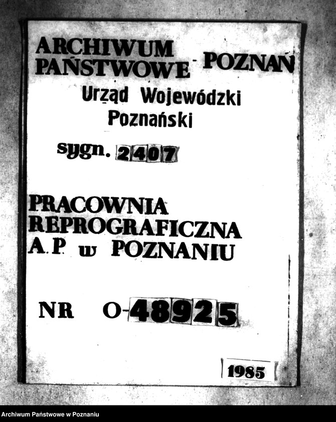 Obraz 1 z jednostki "Odprawy z art. 44 ustawy o wykonaniu reformy rolnej dla byłej służby folwarcznej z przymusowo wykupionej części majątku Kopojno powiatu konińskiego"