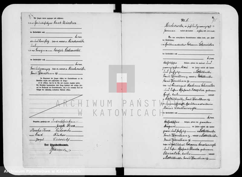 image.from.unit.number "Księga małżeństw za rok 1884 [nr 1 - 97]"