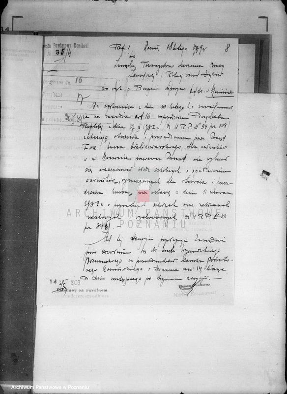 Obraz 12 z jednostki "/Towarzystwo Szerzenia Pracy Zawodowej i Rolnej wśród Żydów w Koninie/"