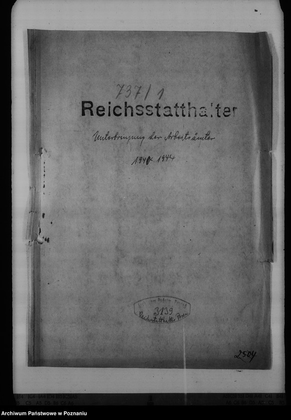 Obraz 4 z jednostki "Unterbringung der Arbeitsämter"