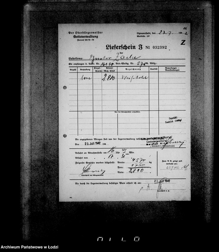 image.from.unit.number "Aufträge, [Lieferscheinen und Rechnungen] 16191-16250"